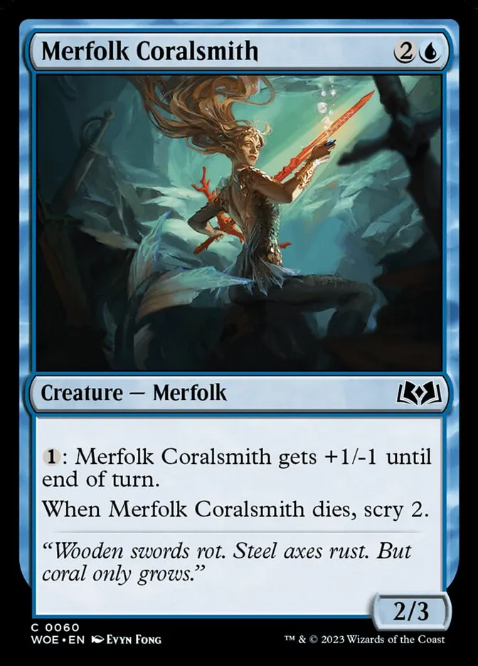 Merfolk Coralsmith Front Face