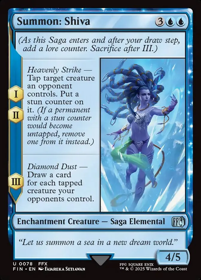 Summon: Shiva Front Face