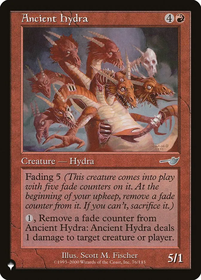 Ancient Hydra Front Face