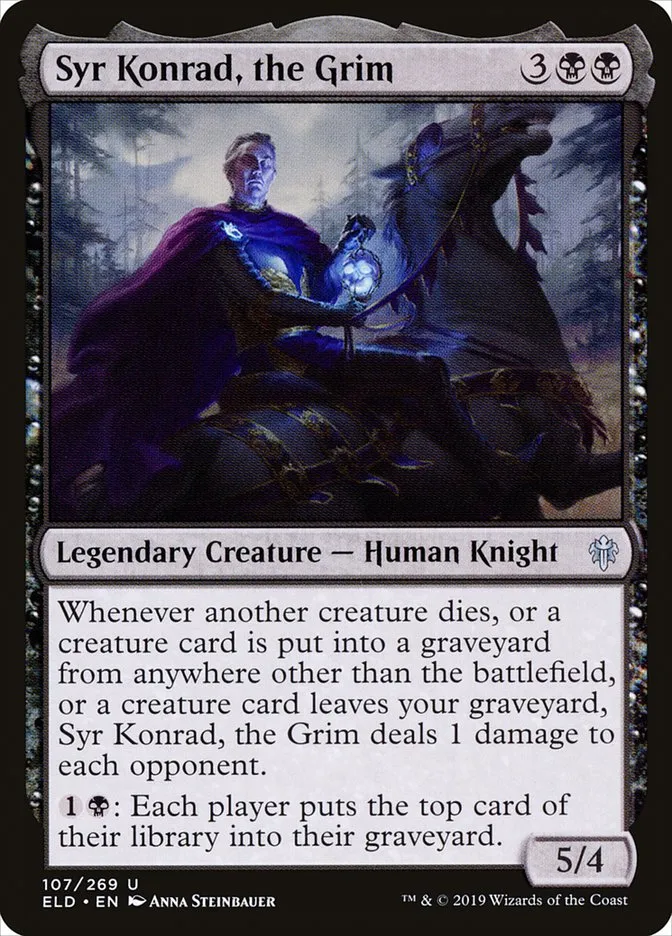 Syr Konrad, the Grim Front Face