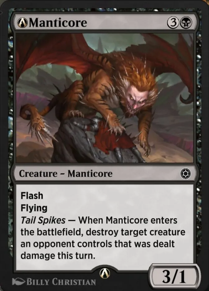 A-Manticore Front Face