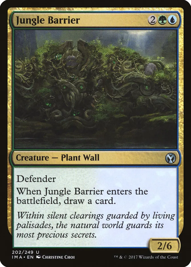 Jungle Barrier Front Face