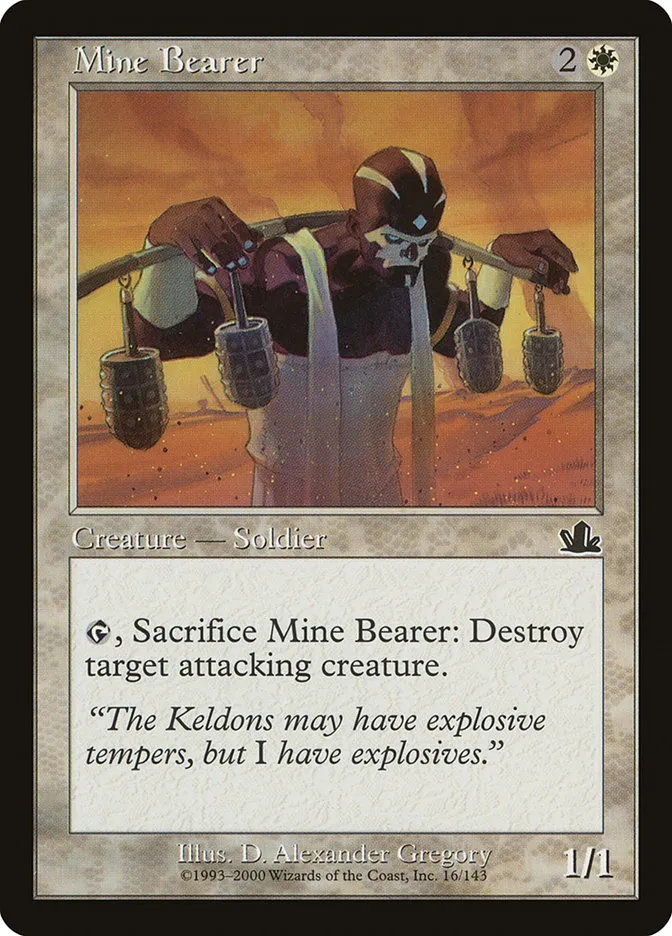 Mine Bearer Front Face