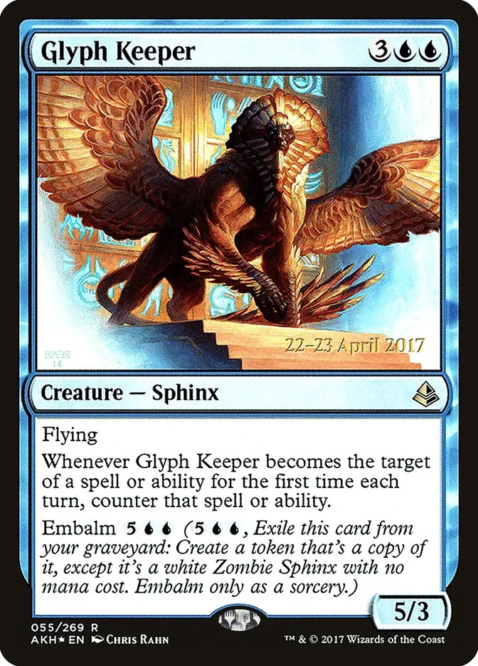 Glyph Keeper Front Face