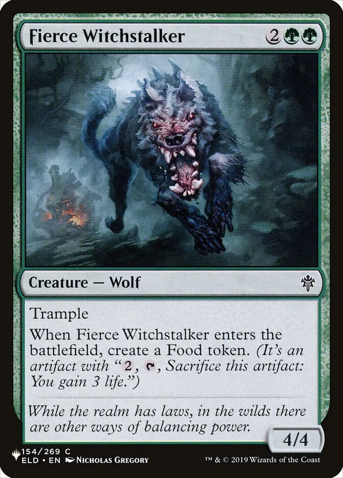 Fierce Witchstalker Front Face