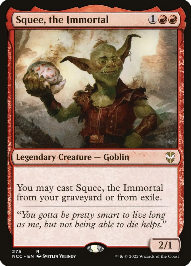 Squee, the Immortal Front Face