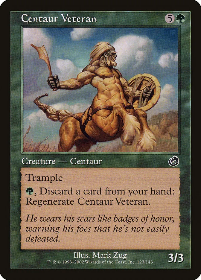 Centaur Veteran Front Face