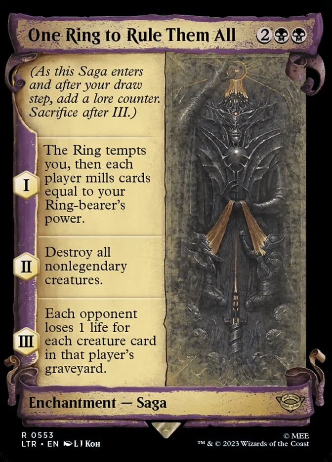 One Ring to Rule Them All Front Face