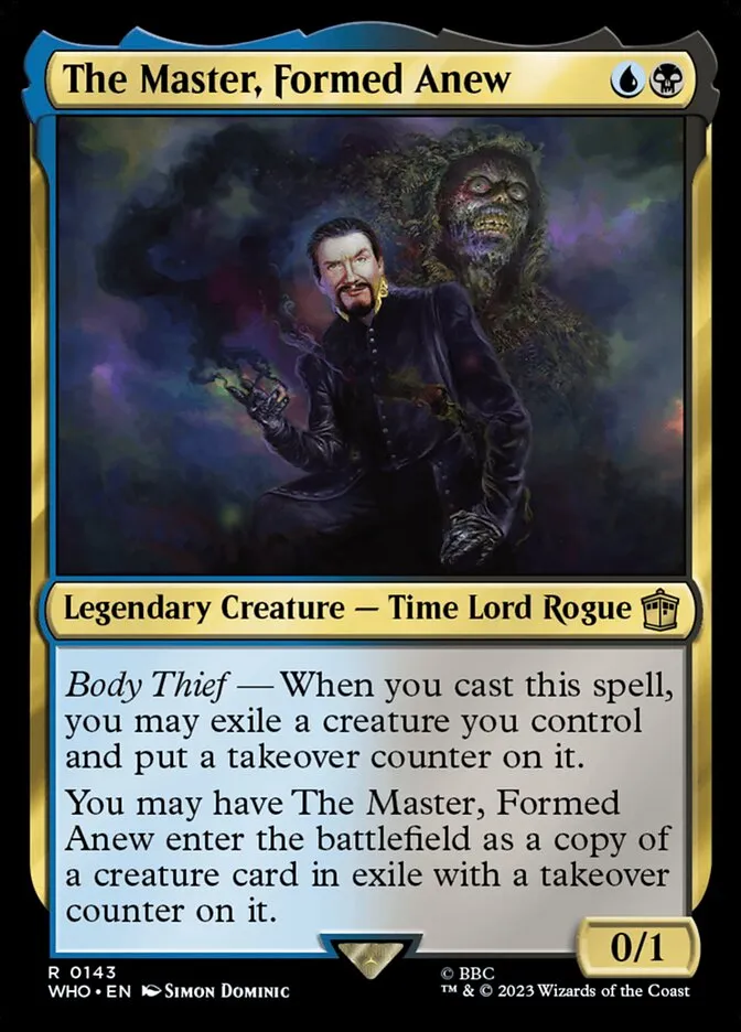 The Master, Formed Anew Front Face