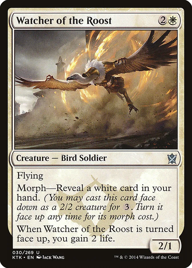 Watcher of the Roost Front Face