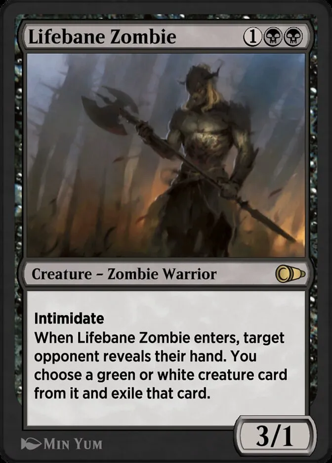 Lifebane Zombie Front Face