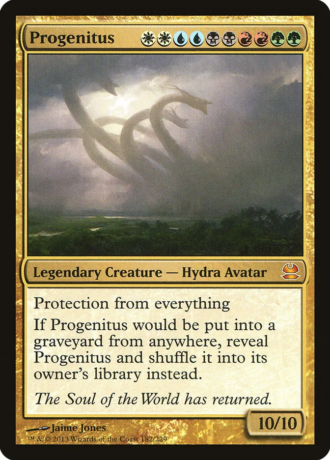 Progenitus Front Face