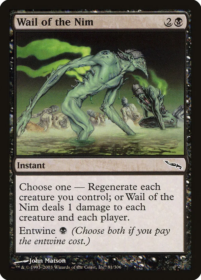 Wail of the Nim Front Face