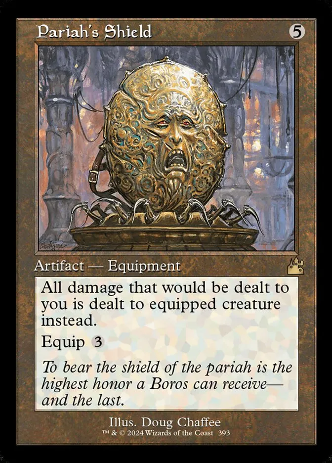 Pariah's Shield Front Face