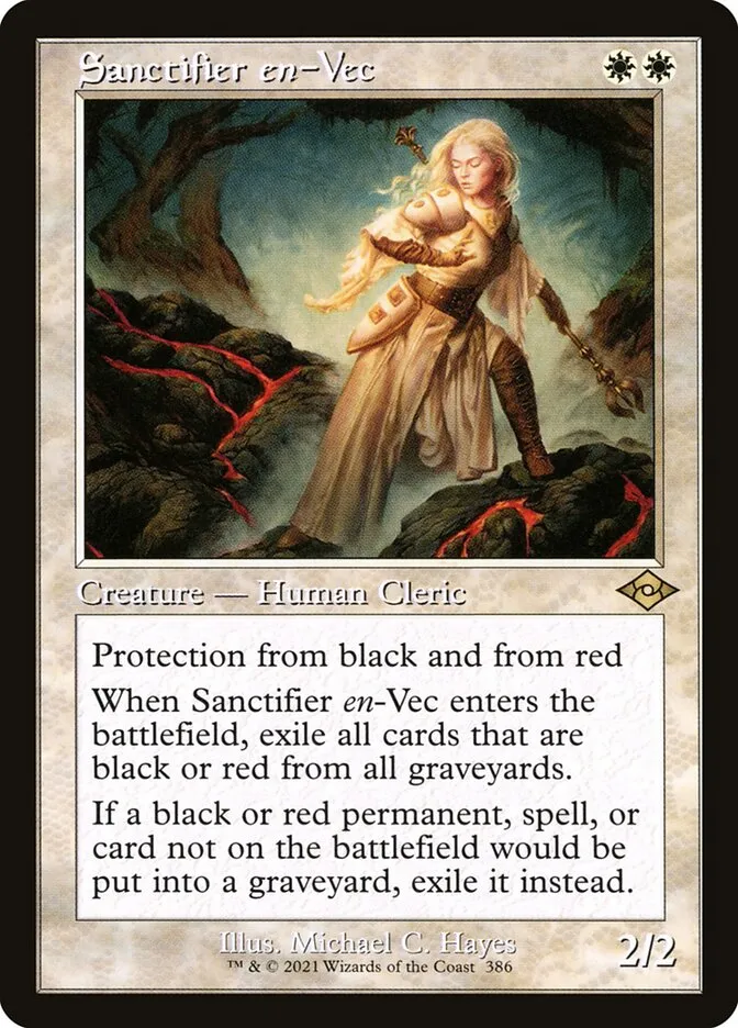 Sanctifier en-Vec Front Face