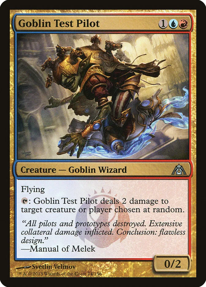 Goblin Test Pilot Front Face