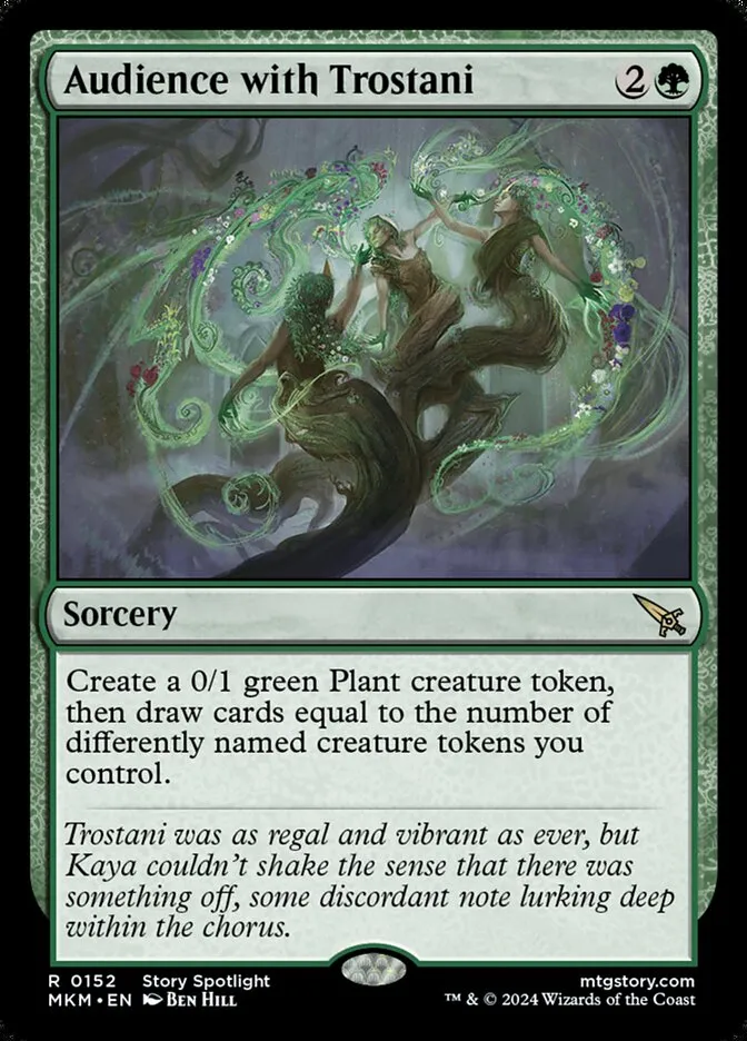 Audience with Trostani Front Face