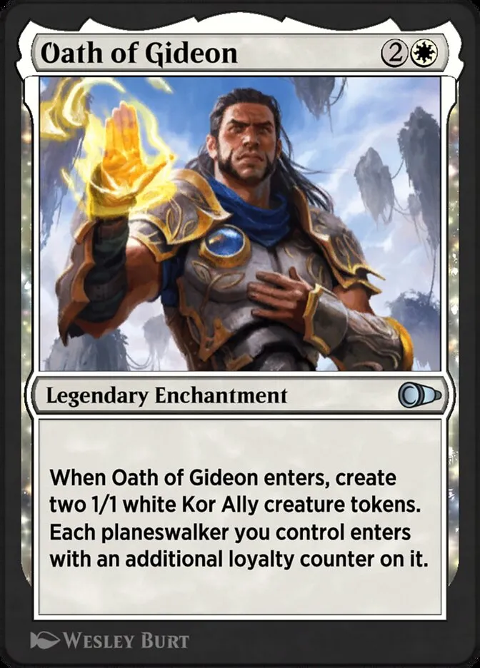 Oath of Gideon Front Face