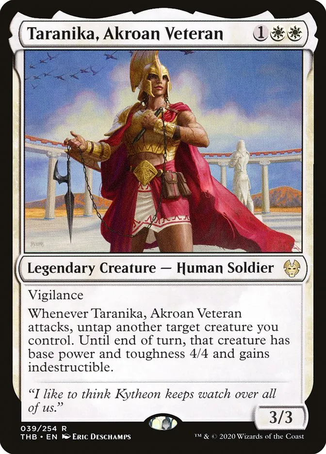 Taranika, Akroan Veteran Front Face