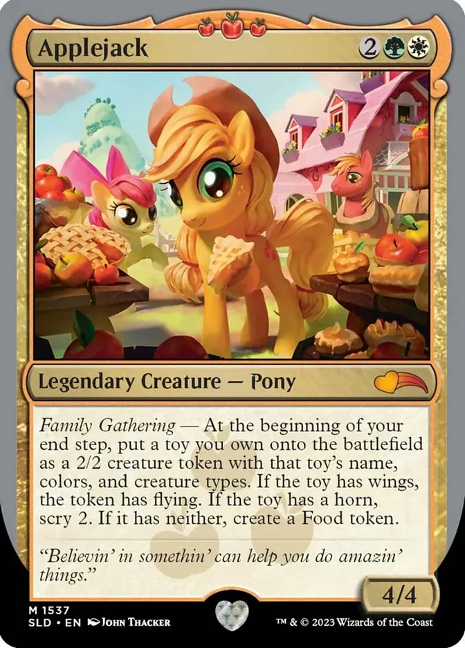 Applejack Front Face