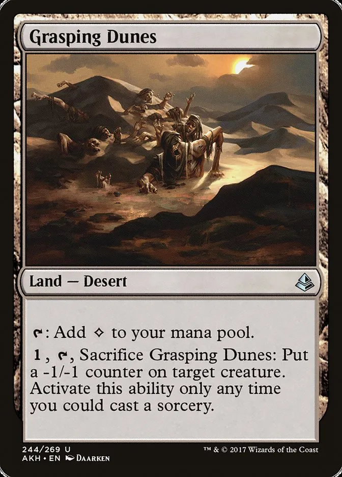 Grasping Dunes Front Face