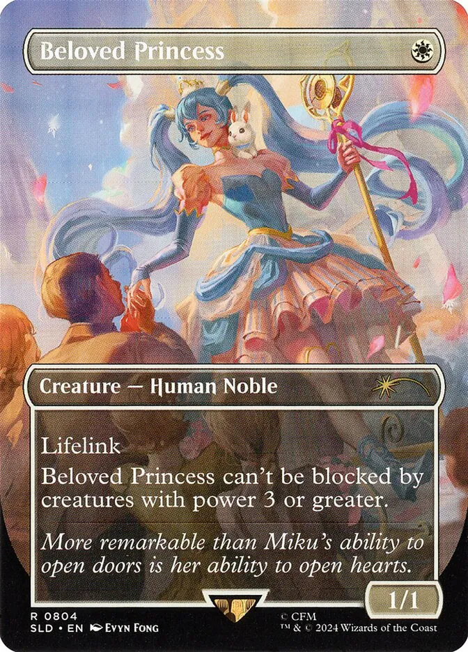 Beloved Princess Front Face