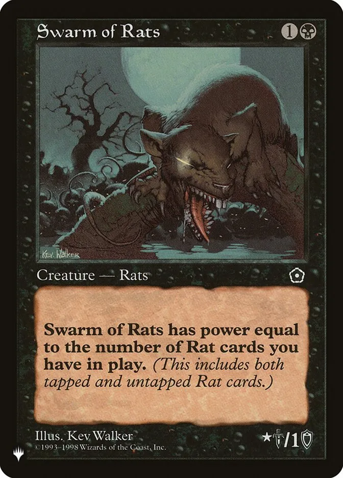 Swarm of Rats Front Face