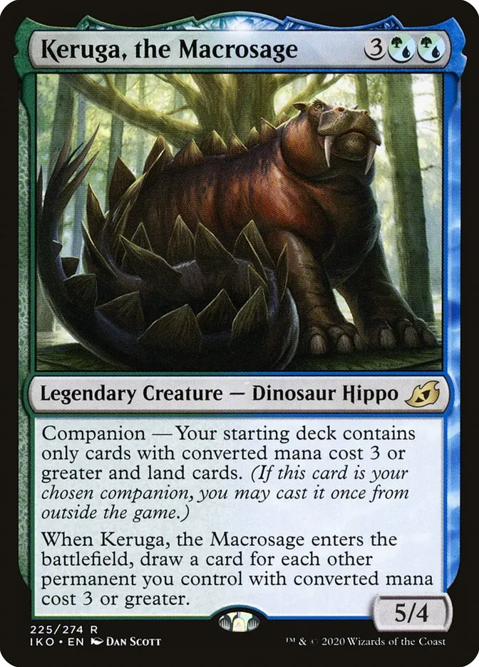 Keruga, the Macrosage Front Face