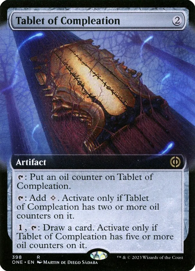 Tablet of Compleation Front Face