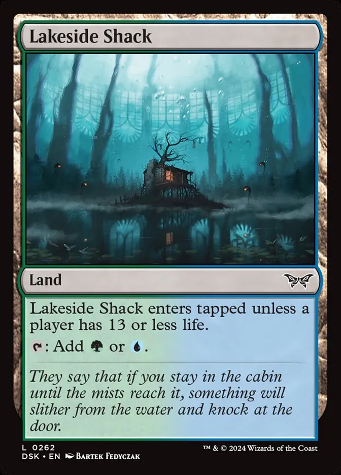 Lakeside Shack Front Face
