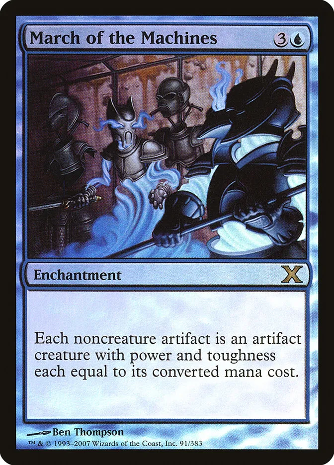 March of the Machines Front Face