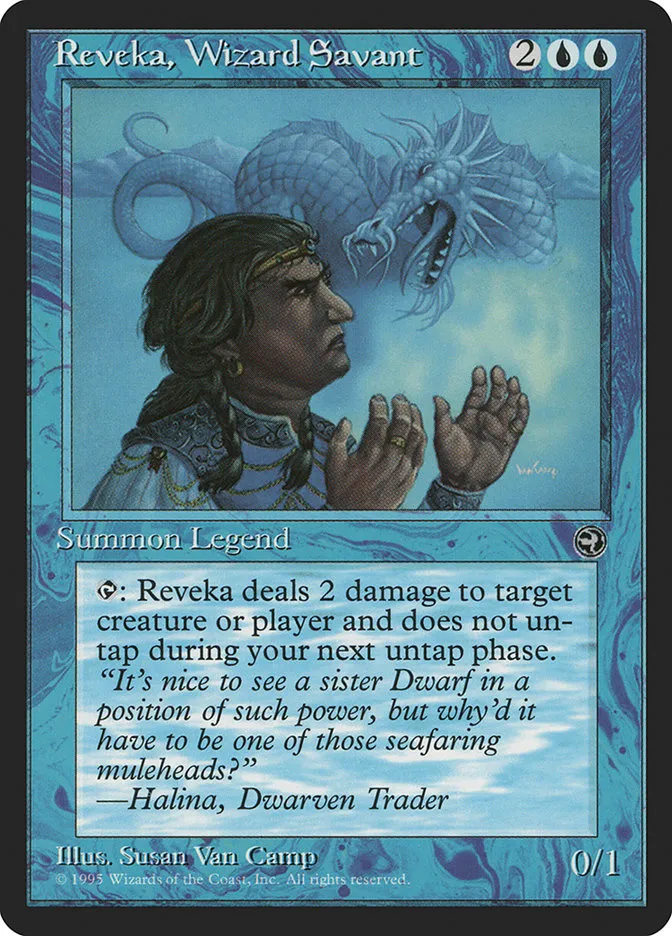 Reveka, Wizard Savant Front Face