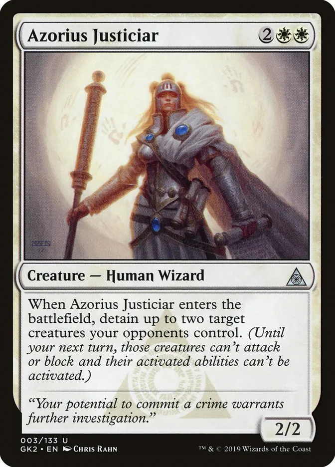 Azorius Justiciar Front Face