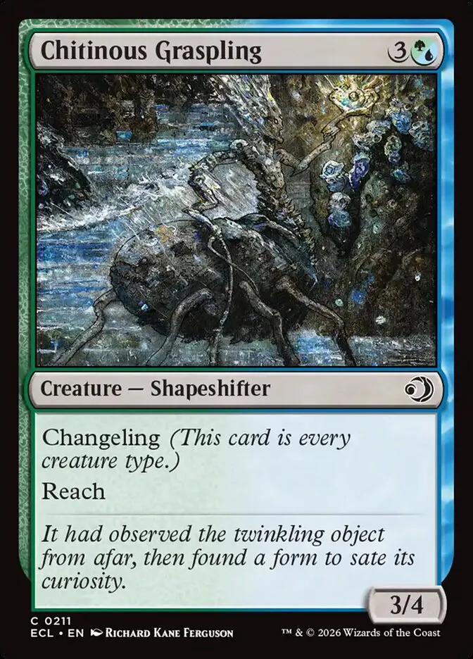 Chitinous Graspling Front Face