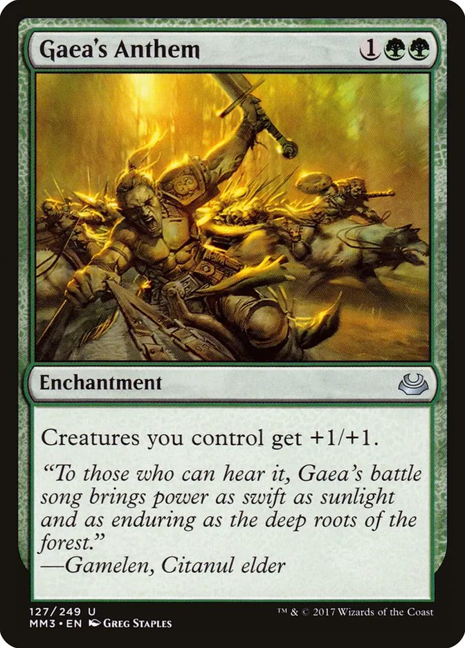 Gaea's Anthem Front Face