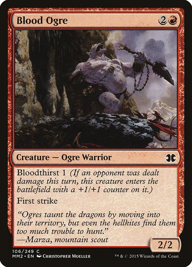 Blood Ogre Front Face