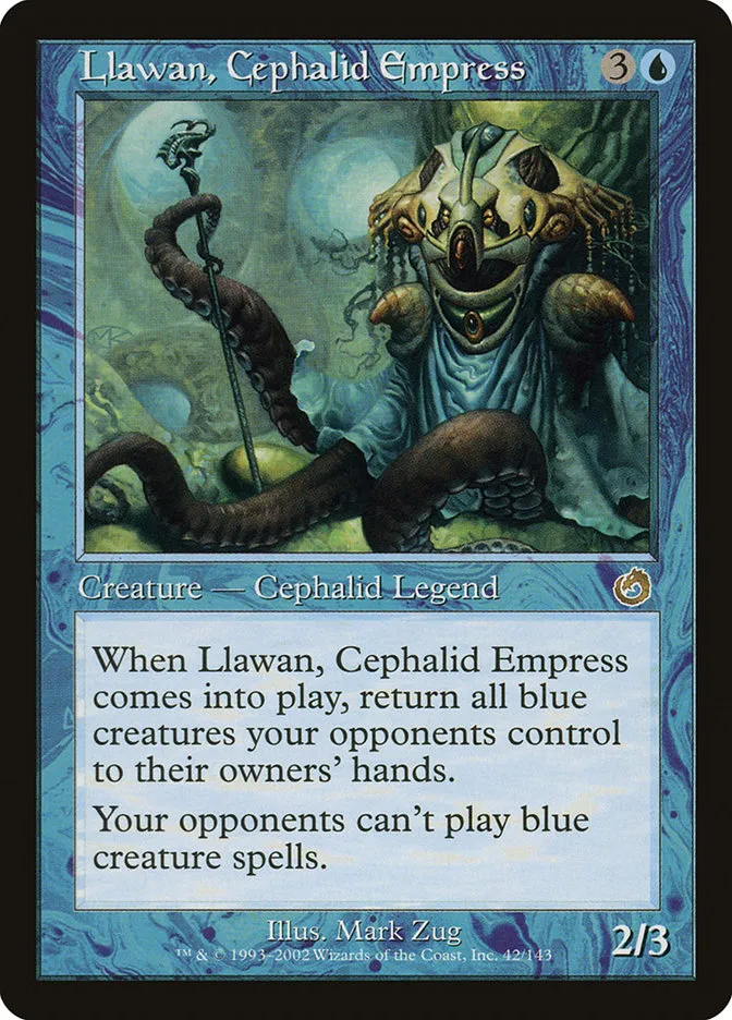 Llawan, Cephalid Empress Front Face