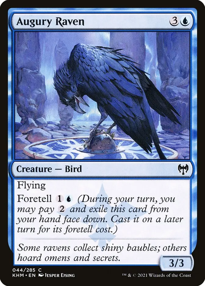 Augury Raven Front Face