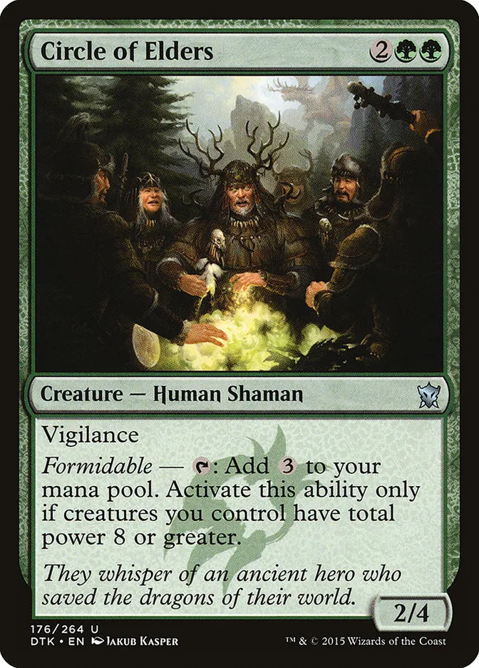 Circle of Elders Front Face