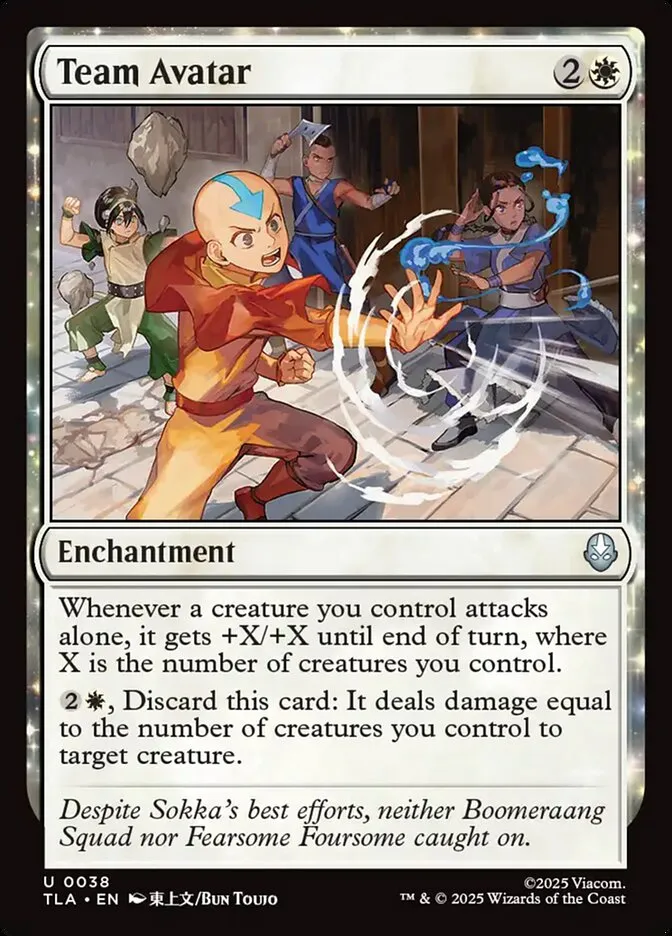 Team Avatar Front Face