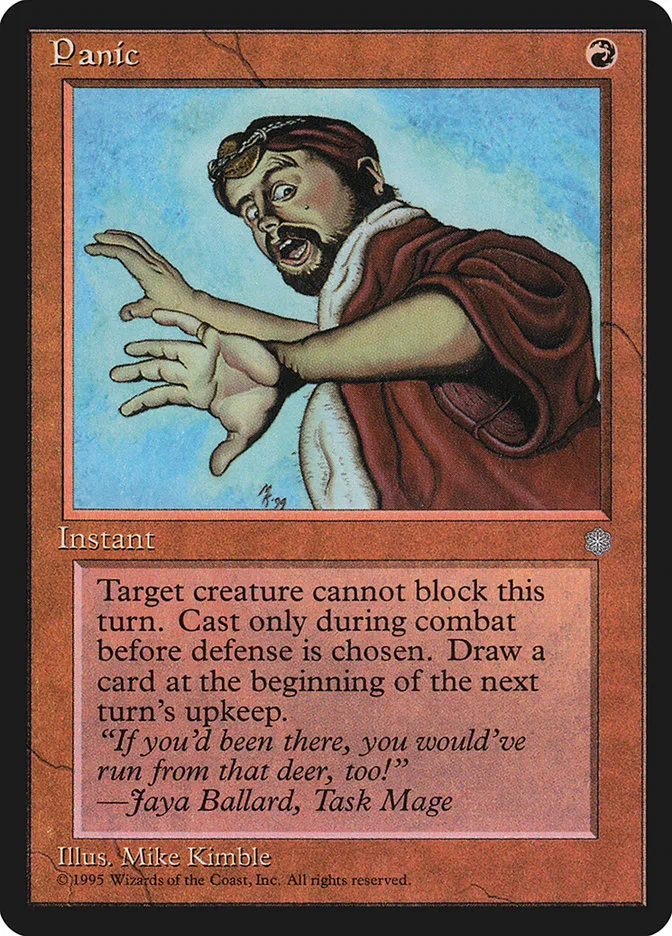 Panic Front Face