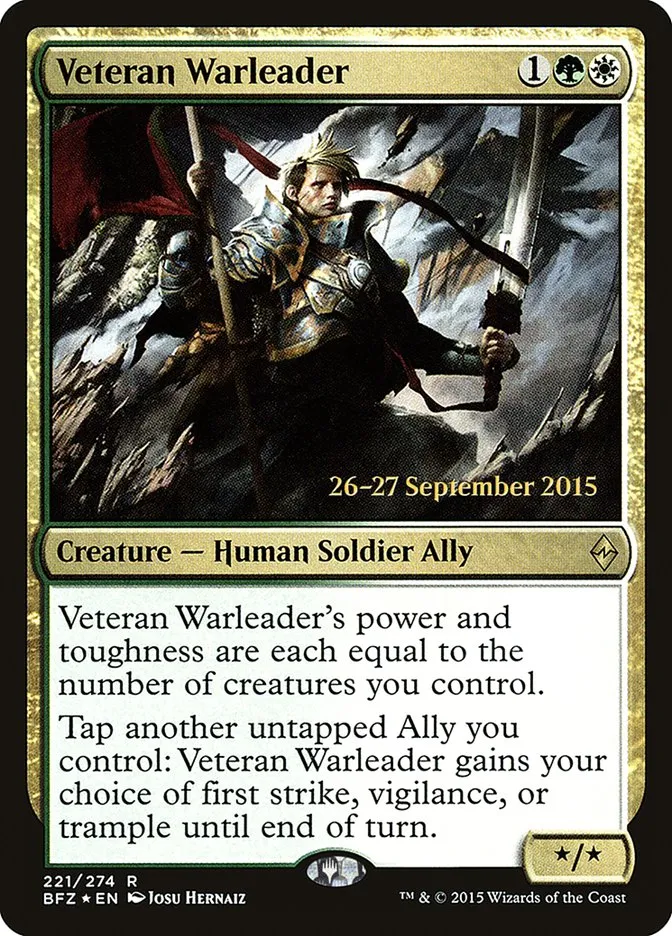 Veteran Warleader Front Face