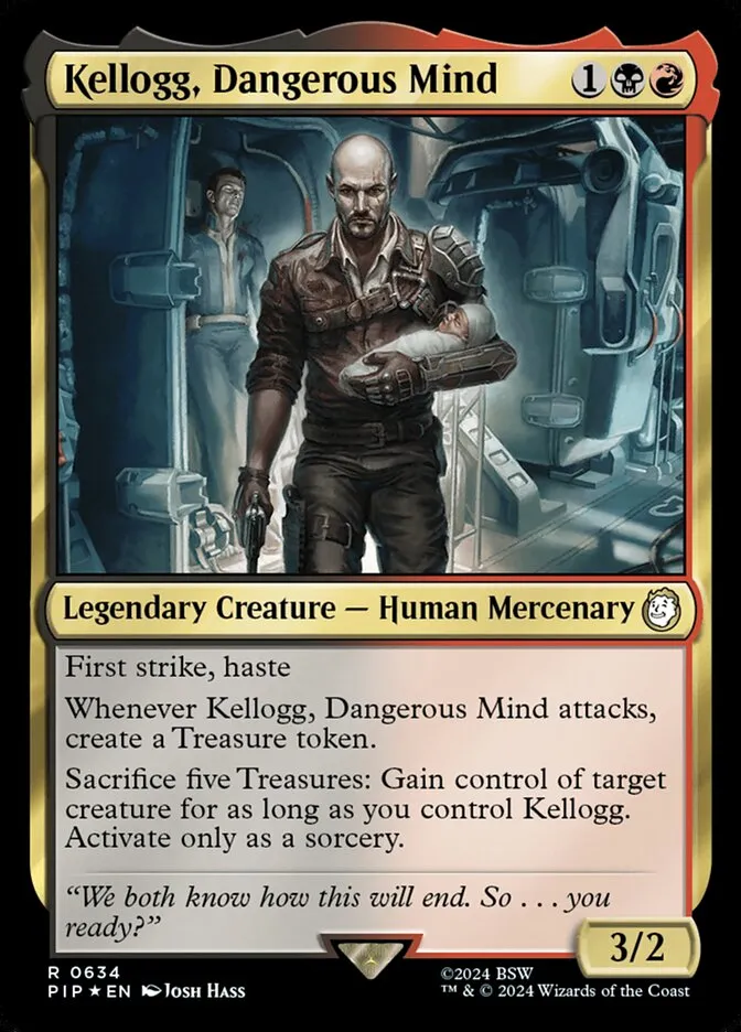 Kellogg, Dangerous Mind Front Face