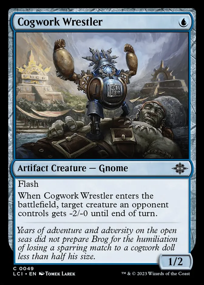 Cogwork Wrestler Front Face