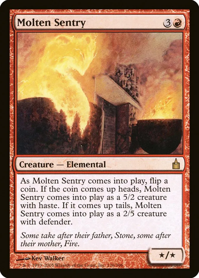 Molten Sentry Front Face