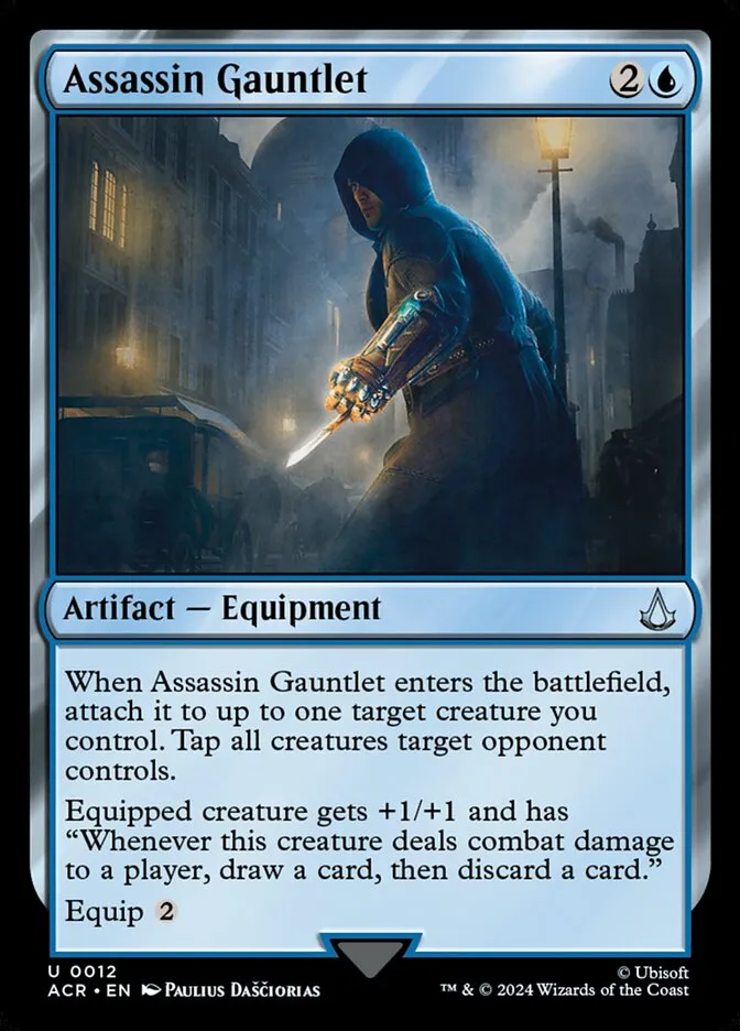 Assassin Gauntlet Front Face