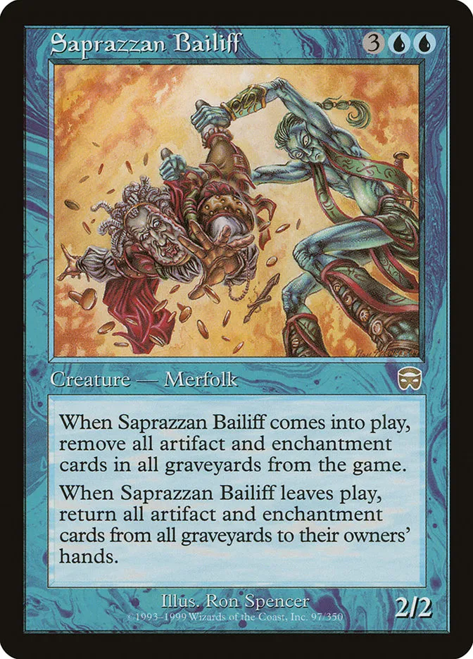 Saprazzan Bailiff Front Face