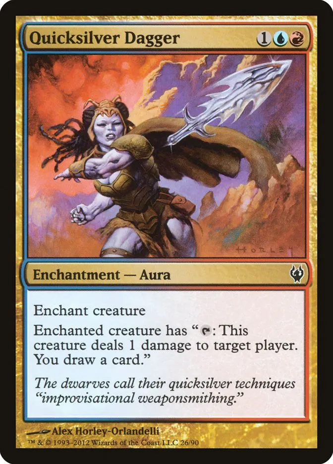 Quicksilver Dagger Front Face