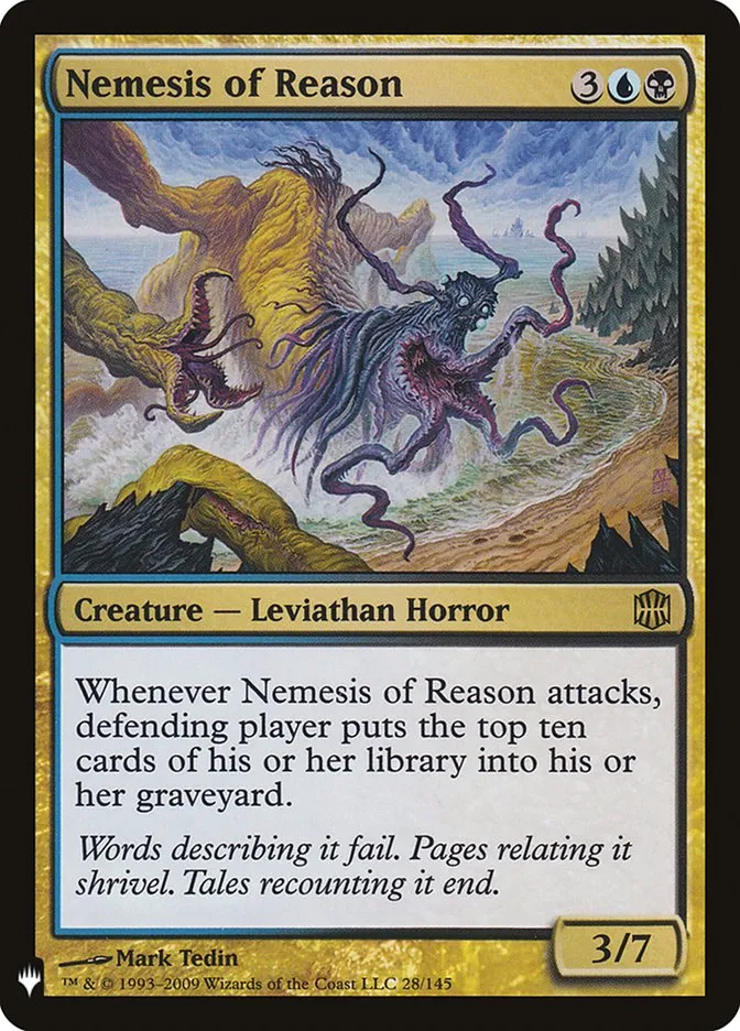 Nemesis of Reason Front Face