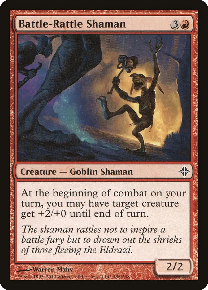Battle-Rattle Shaman Front Face